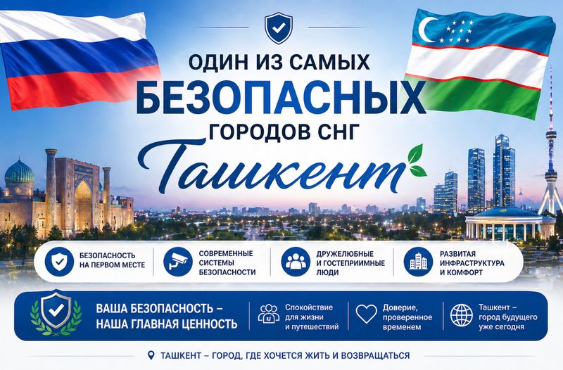 Безопасность в Ташкенте